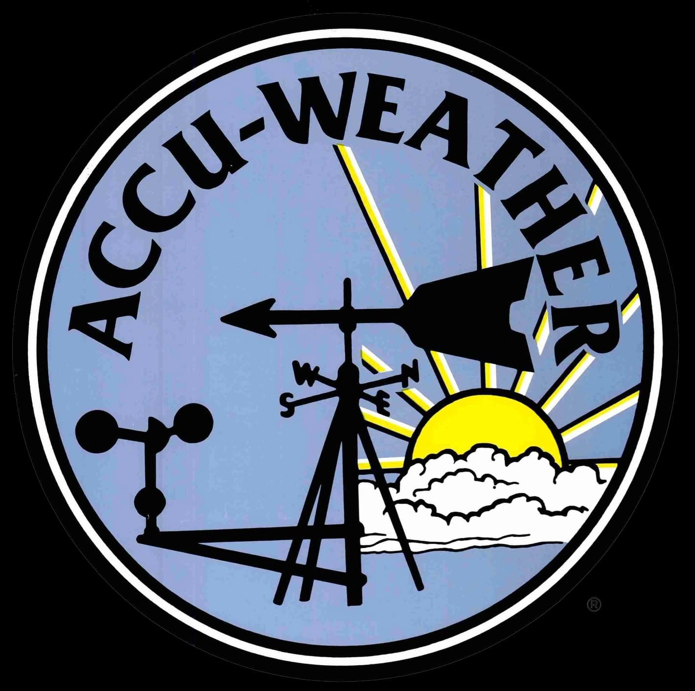 AccuWeather logo, 1977–1995