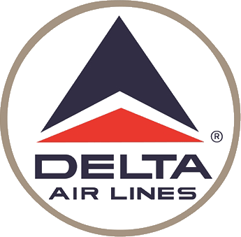 Delta Air Lines logo, 1968–1995