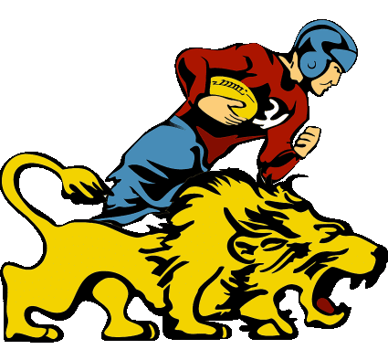 Detroit Lions logo, 1934–1961