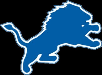 Detroit Lions logo, 1970–2002