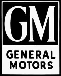General Motors logo, 1938–1964