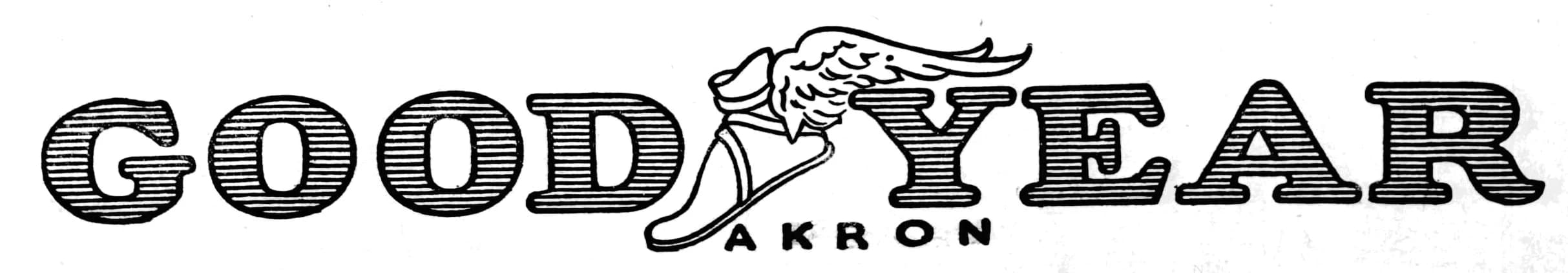 Goodyear logo, 1917–1931