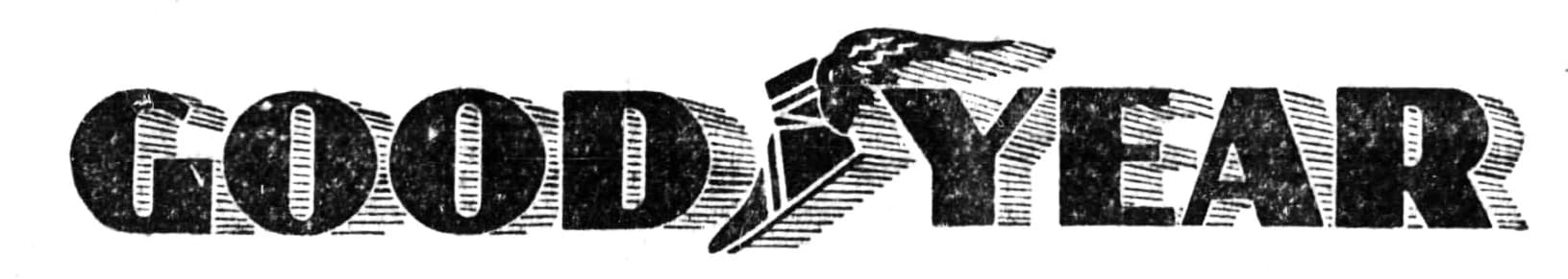 Goodyear logo, 1932–1938