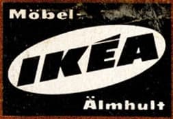 IKEA logo, 1958–1962