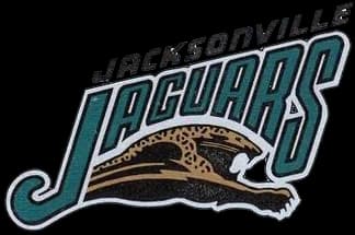 Jacksonville Jaguars logo, 1993–1995