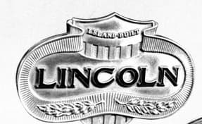 Lincoln Motor Company logo, 1917–1922