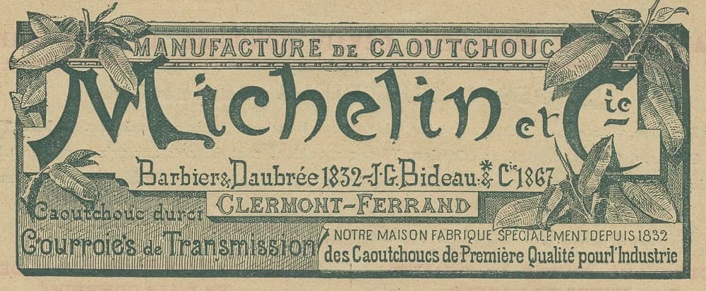 Michelin logo, 1889–1936