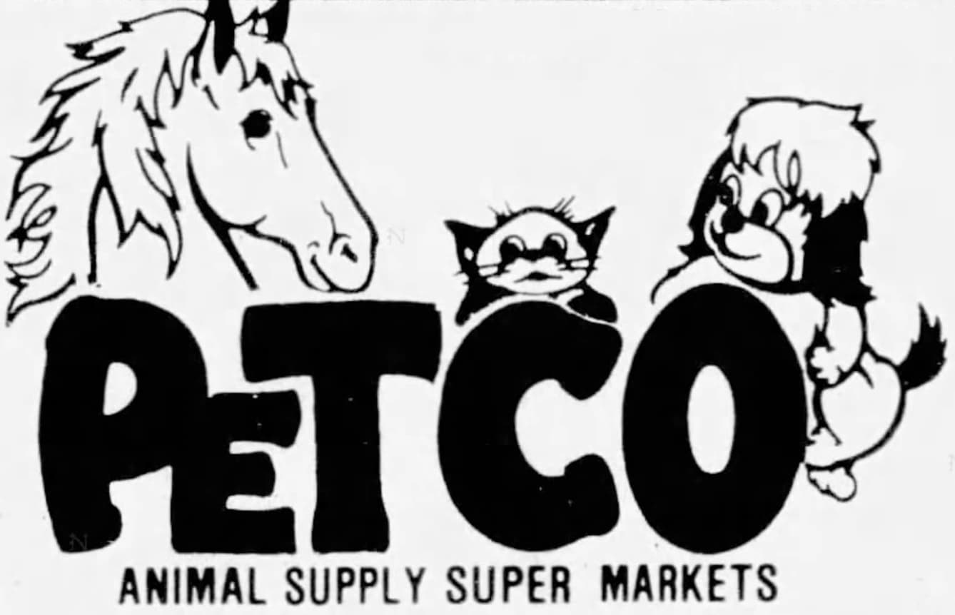 Petco logo, 1979–1989