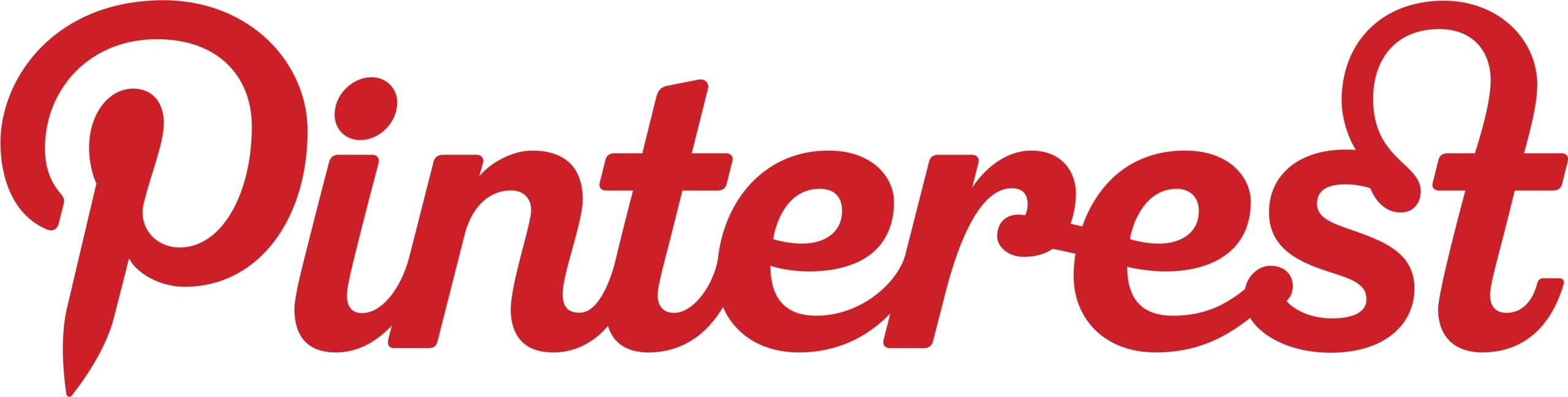 Pinterest logo, 2011–2017