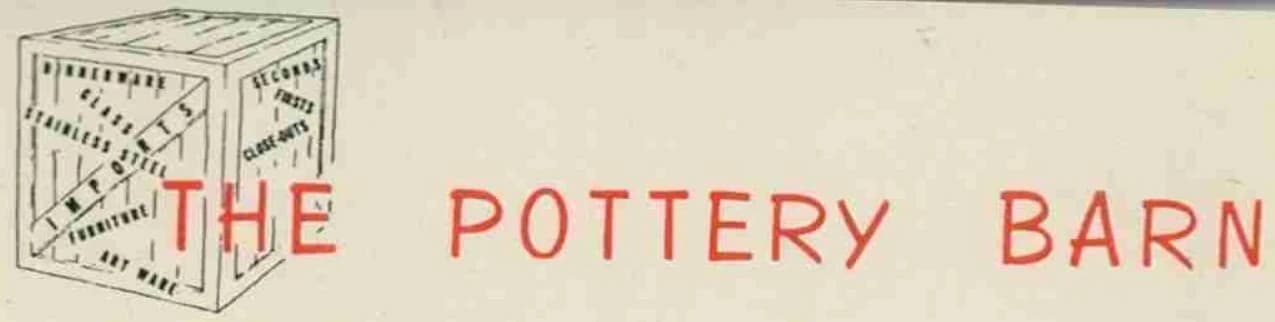 Pottery Barn logo, 1949–1963