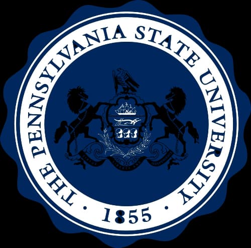 The Pennsylvania State University logo, 1855–1987