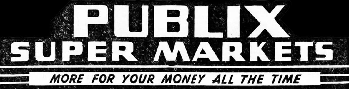 Publix logo, 1948–1952