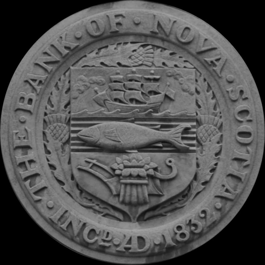 Scotiabank logo, 1832–1961
