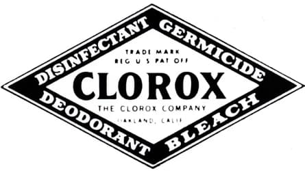 The Clorox Company logo, 1942–1947