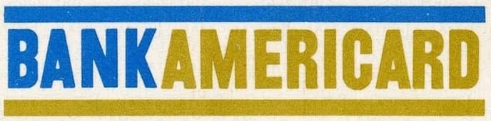 Visa logo, 1958–1976