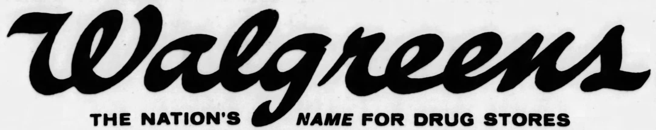 Walgreens logo, 1969–1981