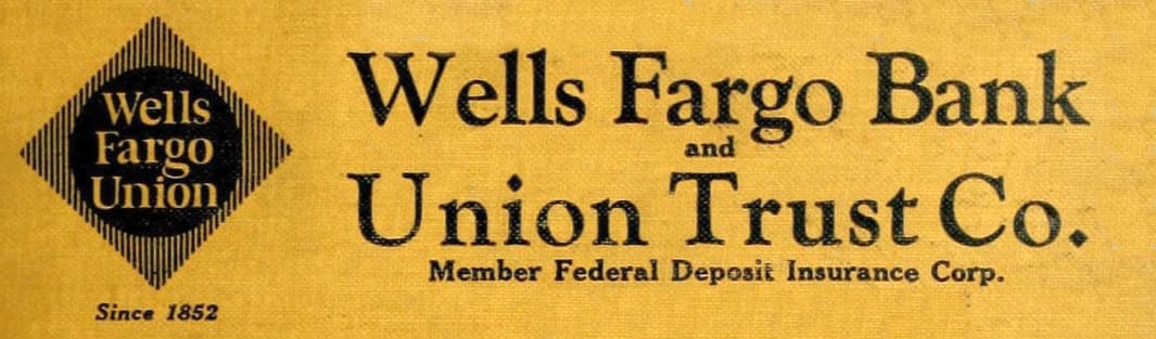 Wells Fargo logo, 1923–1954